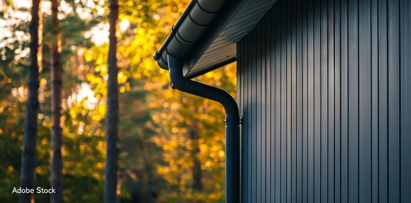 PVC Rain Gutter Installation in Longmont, CO