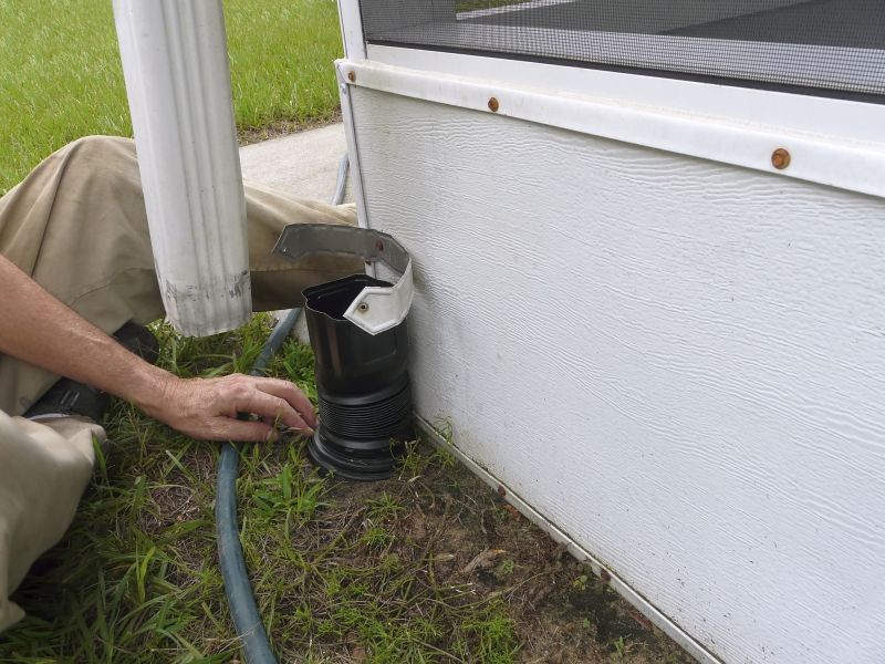 Metal Downspout Installation Process